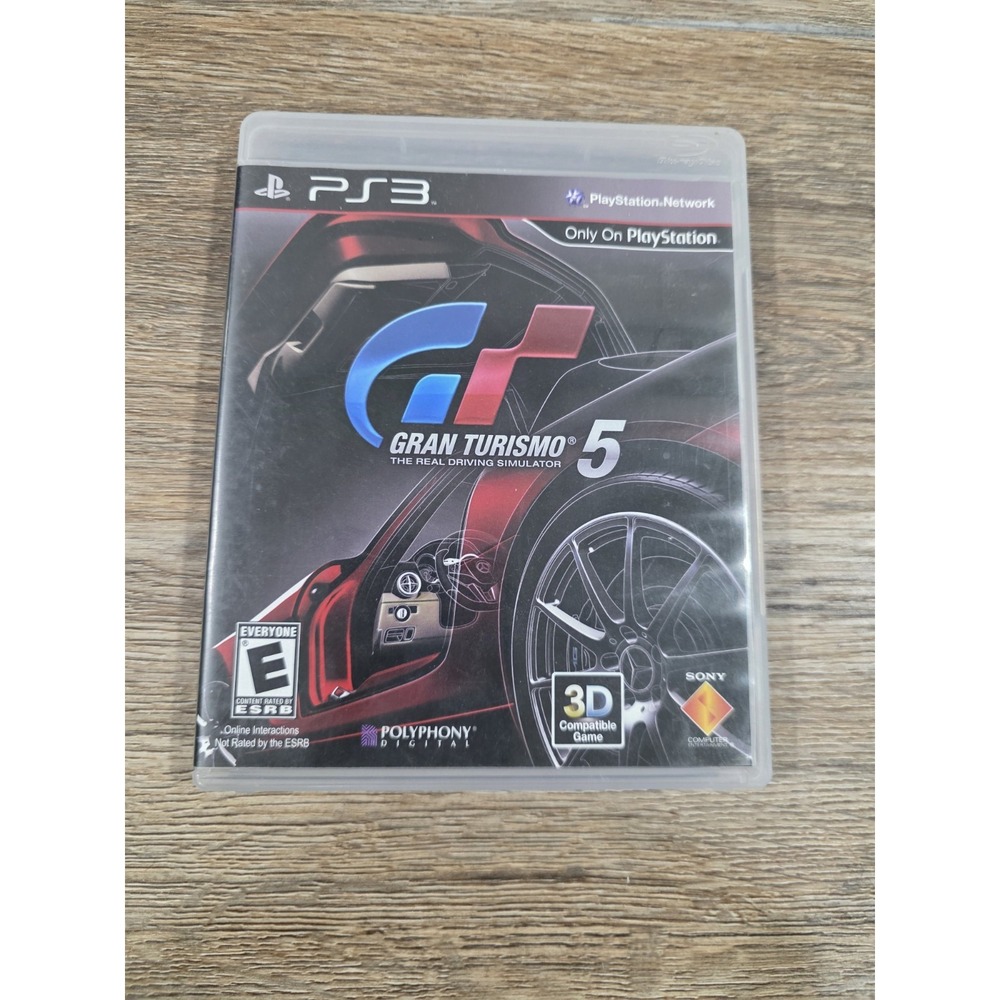 Gran Turismo 5 PS3 PlayStation 3 Complete CIB